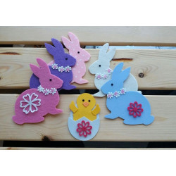 Fustella Sizzix Bigz Samantha Barnett Coniglietto tenero