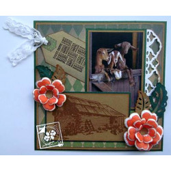 Fustella metallica Joy! Crafts Flowers 3D