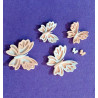 Fustella metallica Farfalle