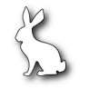 Fustella metallica PoppyStamps Serene Rabbit