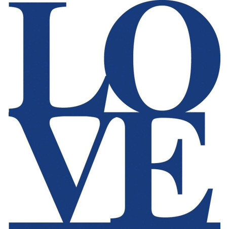 Fustella metallica Marianne Design Creatables LOVE