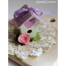 Fustella Sizzix BIGz XL Casetta uccellini Birdhouse 3D