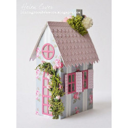 Fustella Sizzix BIGz XL Tim Holtz Village Brownstone