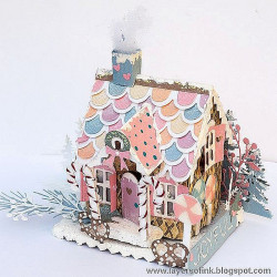 Fustella Sizzix BIGz XL Tim Holtz Residenza villaggio