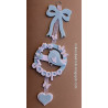 Fustella Sizzix BIGZ L Corona Wreath, Banner, Holly & Poinsettia