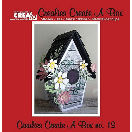 Fustella metallica Crealies Create a box 13