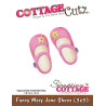 Fustella metallica Cottage Cutz Fancy Mary Jane Shoes