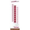 Fustella metallica Cottage Cutz Sweet Love Borders