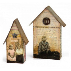 Fustella Sizzix BIGz L Tiny Houses