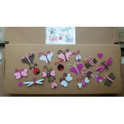 Fustella metallica Cottage Cutz Doodle Bugs