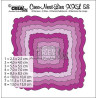 Fustella metallica Crealies Crea-nest-lies XXL no. 58
