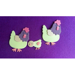 Fustella metallica Marianne Design Collectables Mother Hen