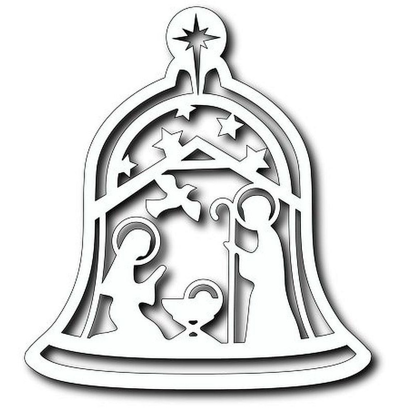 Fustella metallica Tutti Designs Nativity Bell