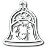 Fustella metallica Tutti Designs Nativity Bell