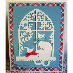 Fustella metallica Tutti Designs Kitty Window