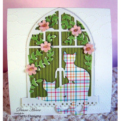 Fustella metallica Tutti Designs Kitty Window