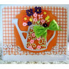 Fustella metallica Tutti Designs Floral Watering Can