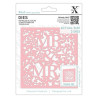 Fustella metallica Xcut Mr & Mrs
