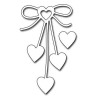 Fustella metallica Penny Black Heart Bow