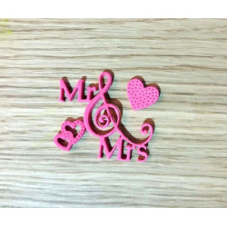 Fustella metallica Creative Expressions Shadow Boxes Mr and Mrs