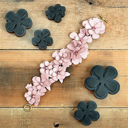 Fustella Sizzix Movers & Shapers Mini Retro Ornaments