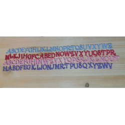 Fustella metallica Xcut Alphabet Alice