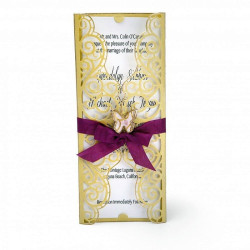 Fustella Sizzix Thinlits Invitation Wrapper