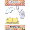 Fustella metallica sottile Set Cresima