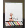 Fustella metallica Toy Giraffe