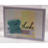 Fustella metallica Felt Elephant