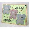 Fustella metallica Felt Elephant