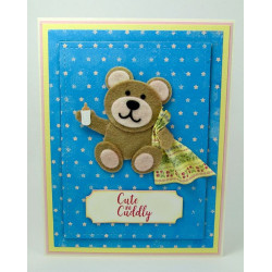 Fustella metallica Felt Teddy bear