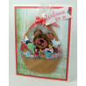 Fustella metallica Felt Teddy bear