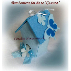 Fustella Sizzix BIGz XL Casetta uccellini Birdhouse 3D