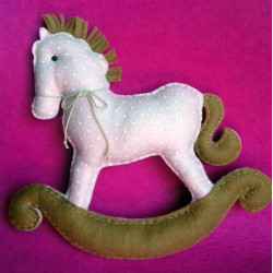 Fustella XXL Cavallo a dondolo