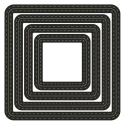 Fustella metallica Marianne Design Craftables Basic Passe partouts squares