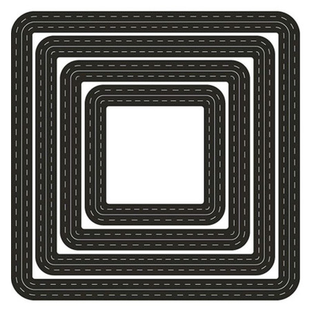 Fustella metallica Marianne Design Craftables Basic Passe partouts squares