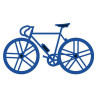 Fustella metallica Marianne Design Creatables Bycicle sport