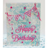 Fustella metallica Tutti Designs Party Banner
