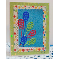 Fustella metallica Tutti Designs Balloon Corner