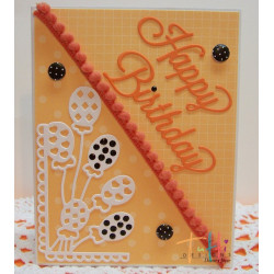 Fustella metallica Tutti Designs Balloon Corner