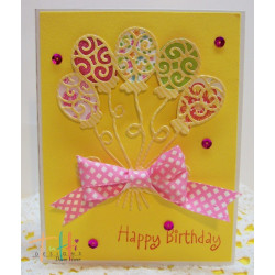Fustella metallica Tutti Designs Balloon Bouquet