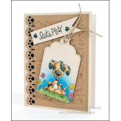 Fustella metallica Nested Tags 2