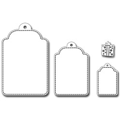 Fustella metallica Nested Tags 2