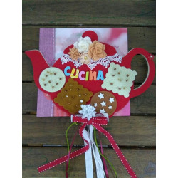 Fustella A4 Teiera con biscotti