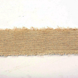 Nastro in cotone naturale 5x500 cm.