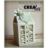 Fustella metallica Crealies Create a box Mini Milk carton 06