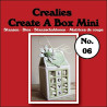 Fustella metallica Crealies Create a box Mini Milk carton 06
