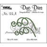 Fustella metallica Crealies Duo Dies 33 A Leaves 3