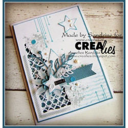 Fustella metallica Crealies Crea-nest-lies XXL no. 61 Tags